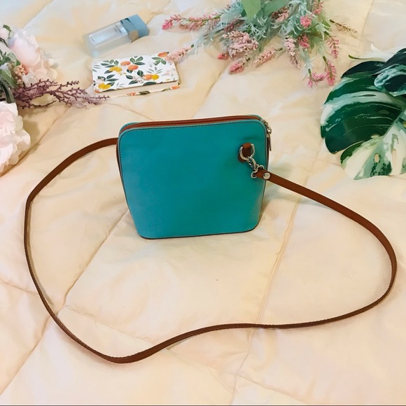 Vera Pelle Handbags - Vera Pelle Mini Leather Crossbody Bag